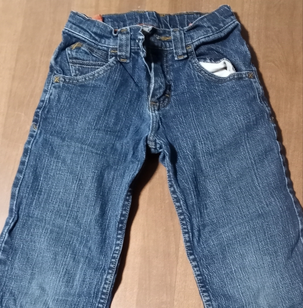 Kids Wrangler Blue Jeans Size 8 Slim